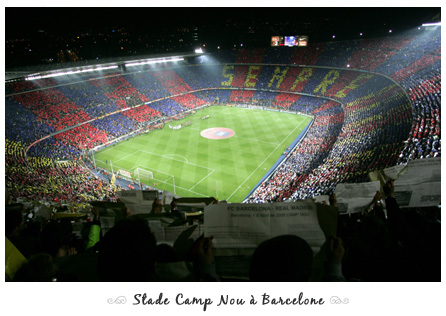 Camp Nou Football Stadium in Barcelona
